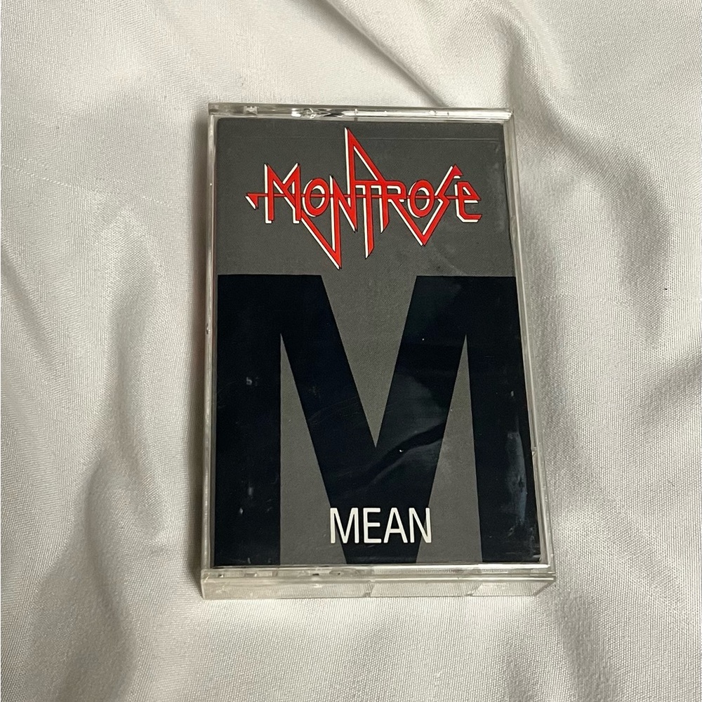 Montrose‎ 'Mean' Cassette Tape